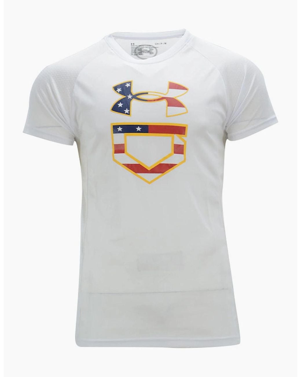 Under Armour White Dri-Fit T Shirts Running Top