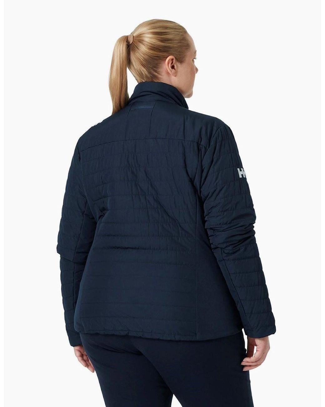 Helly Hansen Blue Sport Crew Insulated Jacket Sailing Jacket