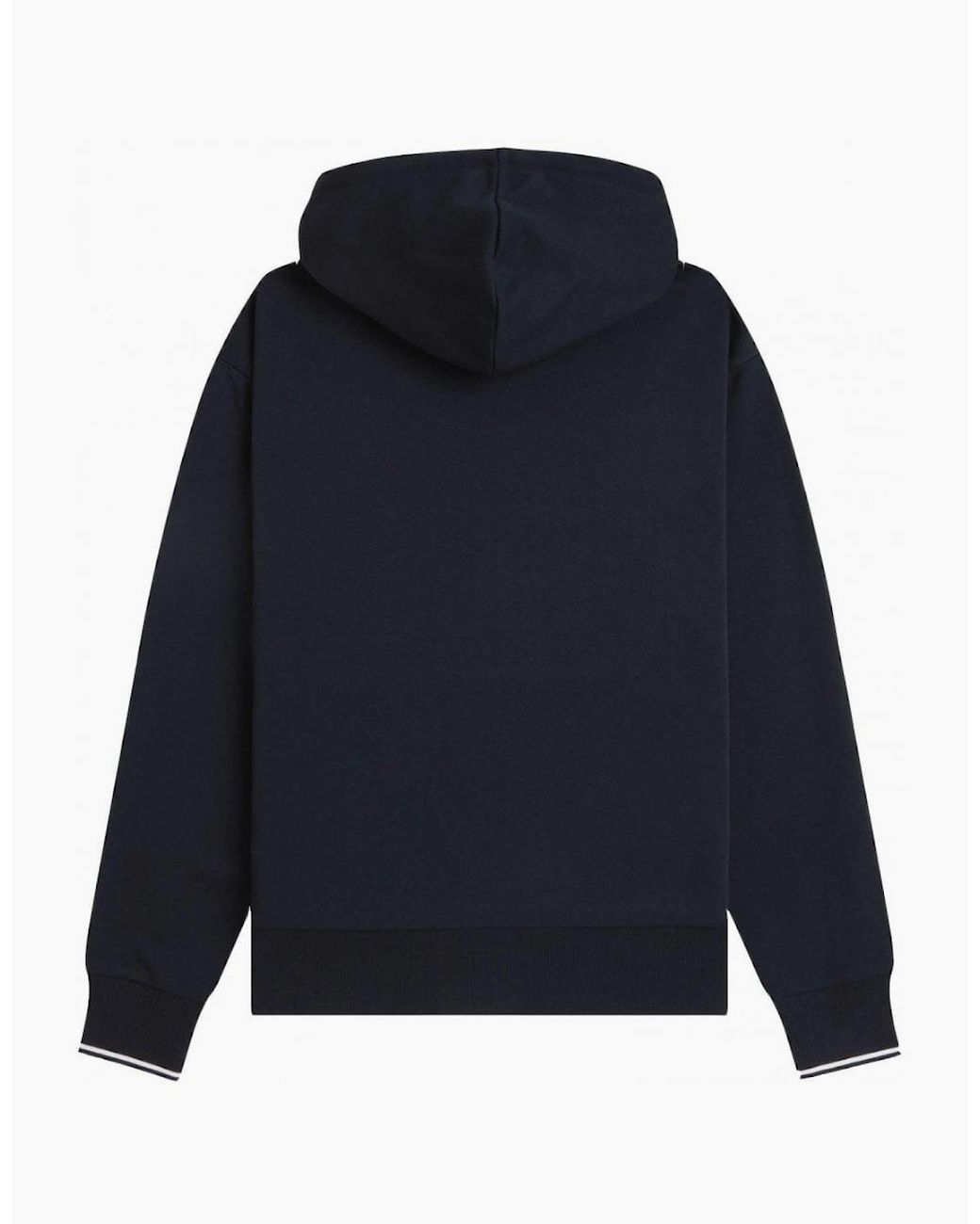 Fred Perry Blue Hooded Sweatshirt for men