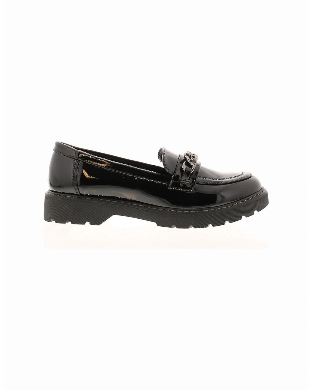 Apache Multicolor Shoes Work School Kilburn Slip On Patent Uk Size