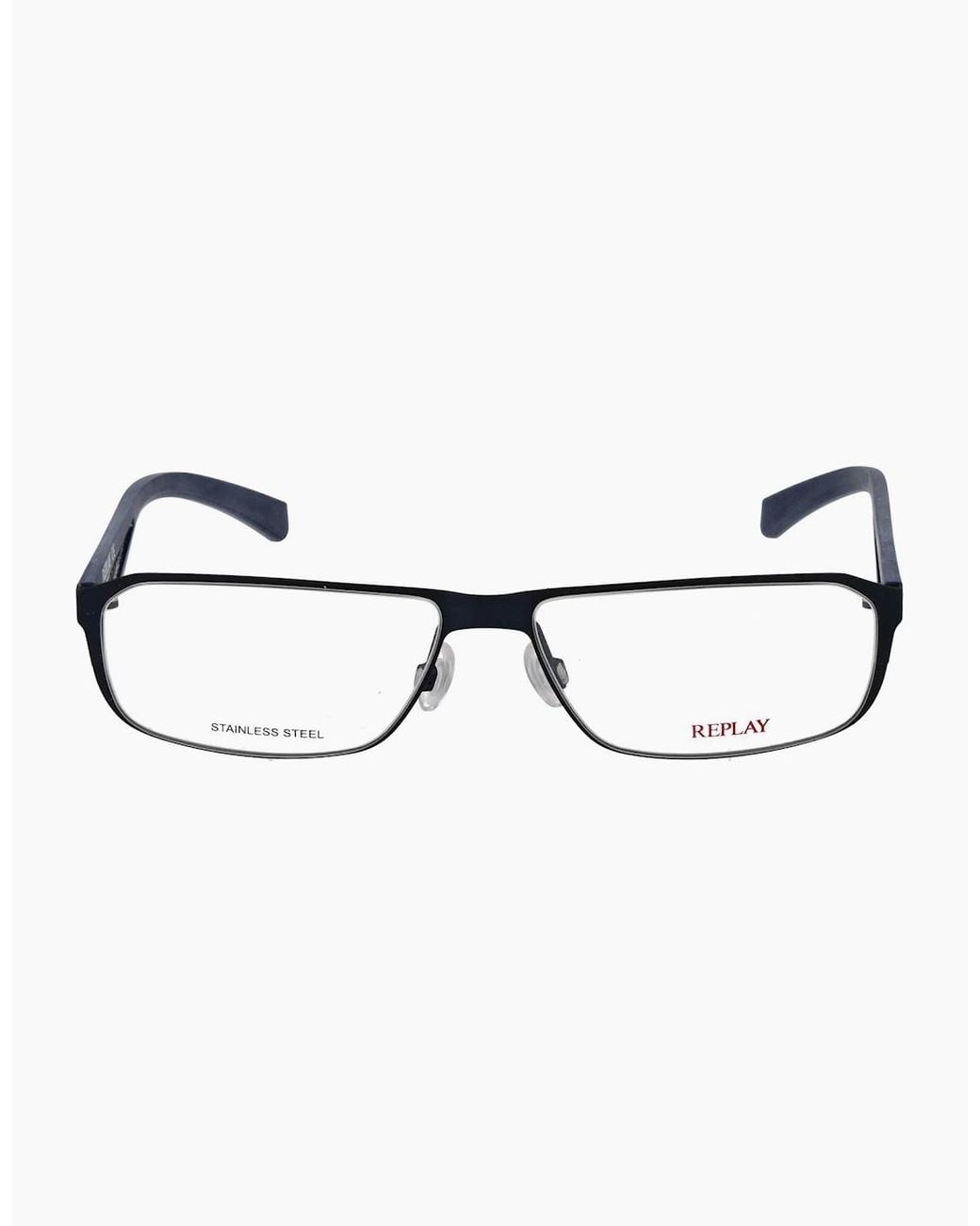 Replay Brown Optical Frame Ry060 02 55 for men