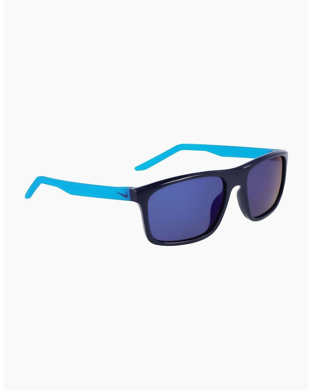 Nike Blue P Rectangle Sunglasses for men