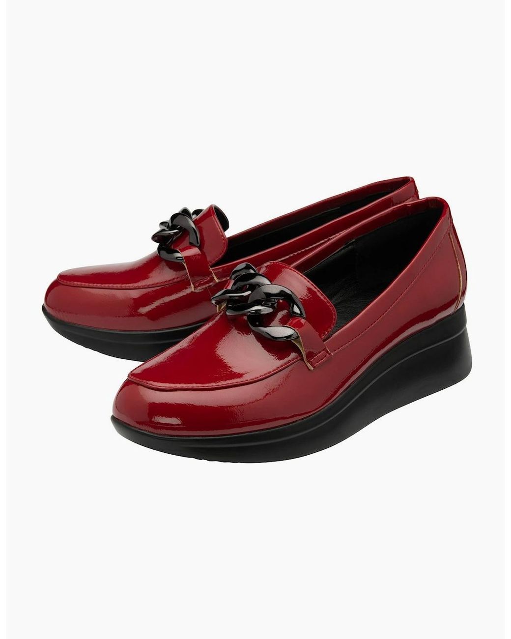 Lotus Red Preston Loafers