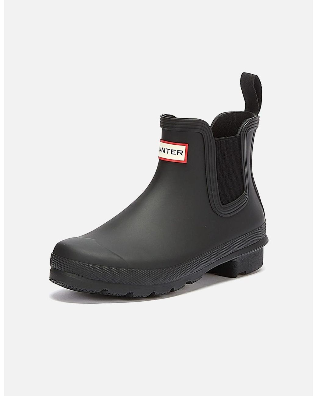 Hunter Black Original Chelsea Wellies