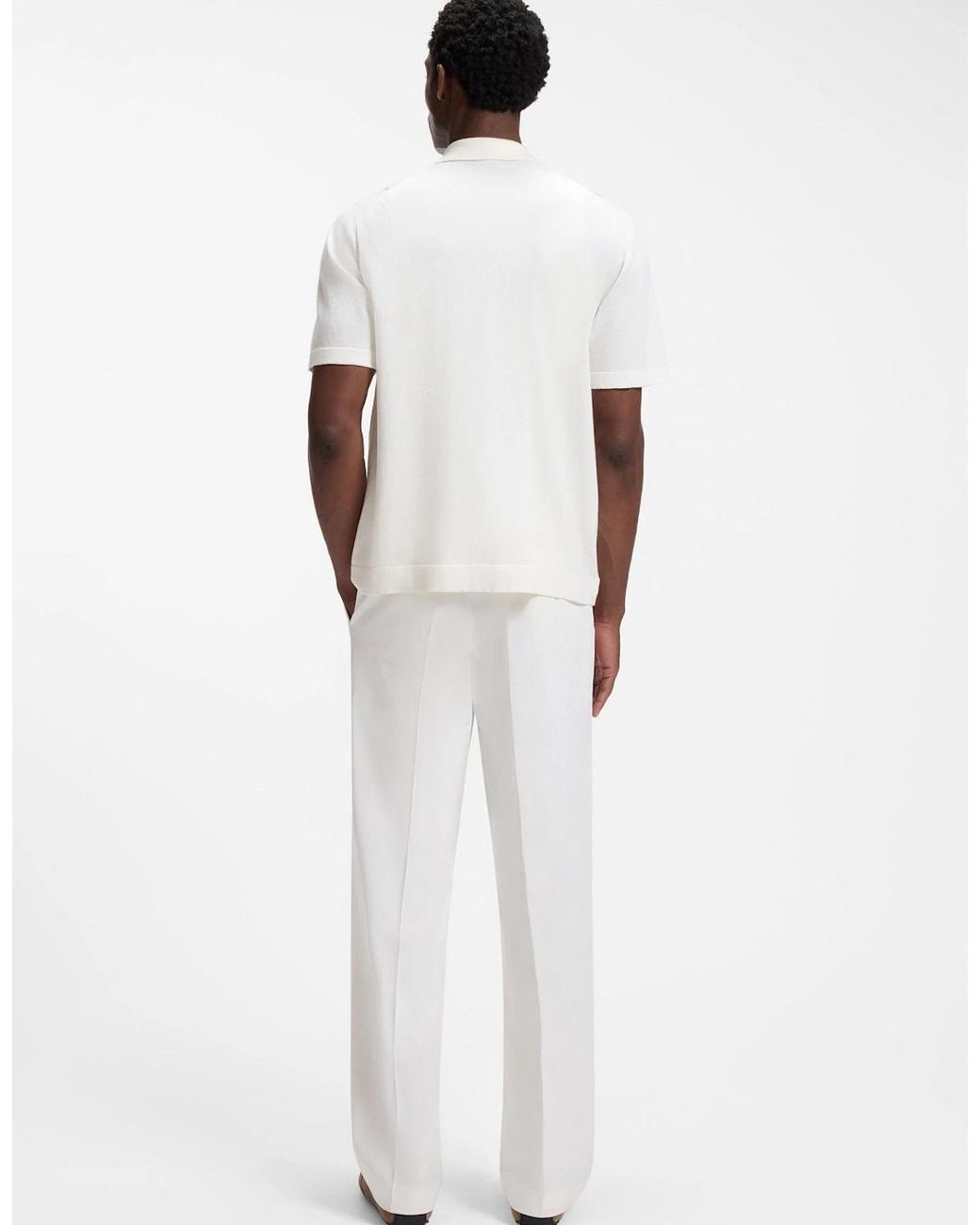 Boss White Boss C Lastro Sweater 118 Open for men