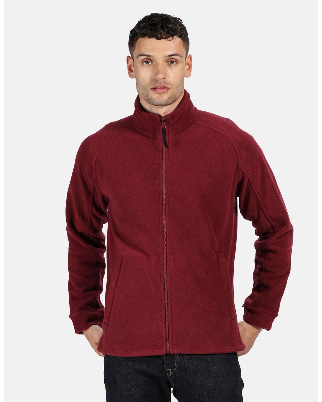 Regatta Red Thor Iii Anti-Pill Fleece Jacket for men