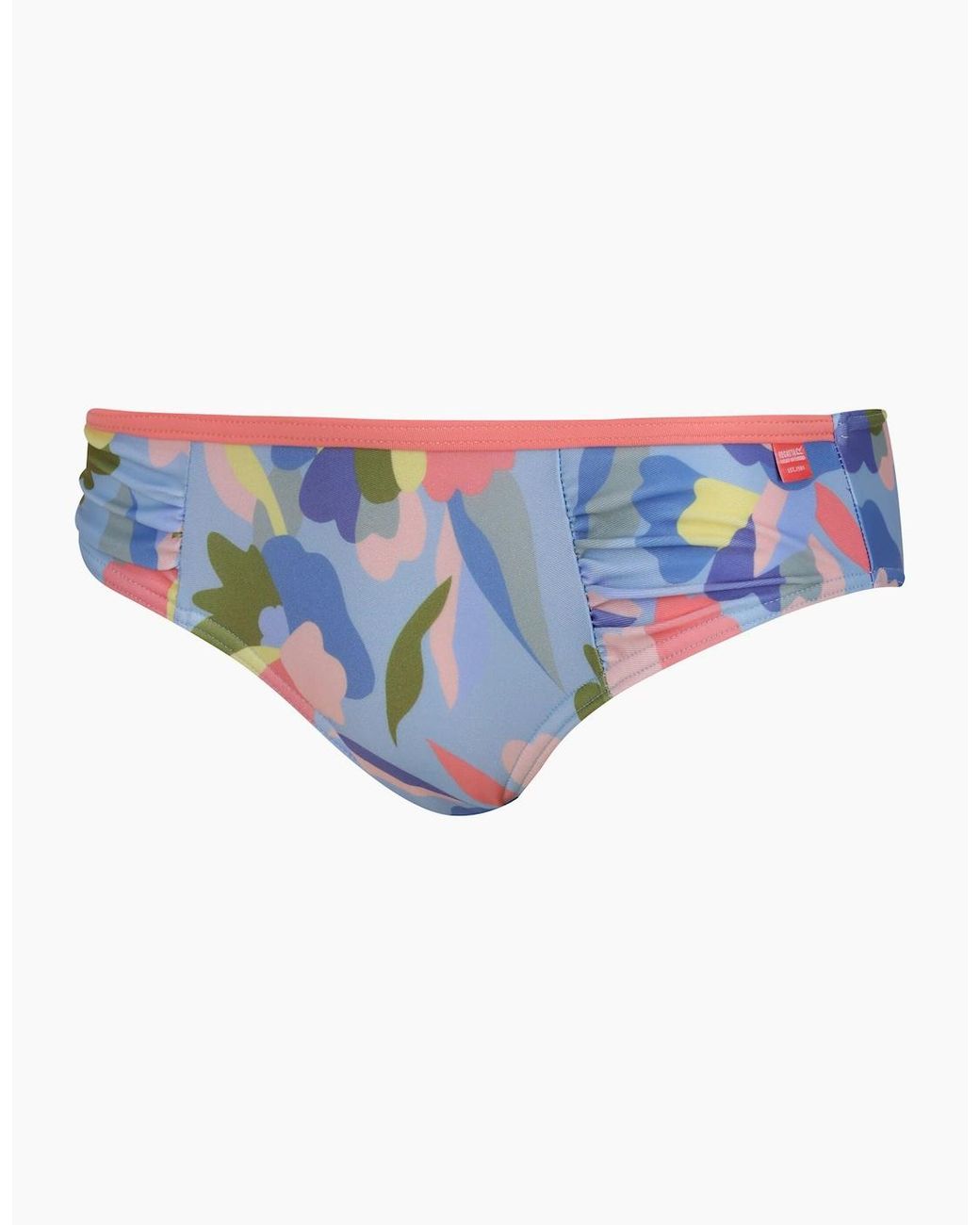 Regatta Blue Ladies Aceana Abstract Floral Bikini Bottoms