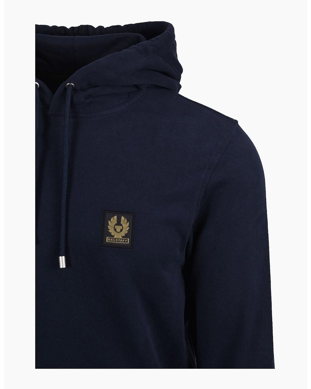 Belstaff Blue Hoodie Dark Ink for men