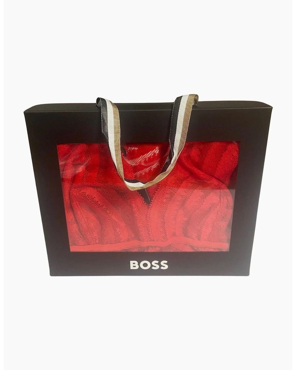 Boss Red Luxe Vest & Thong Gift Set