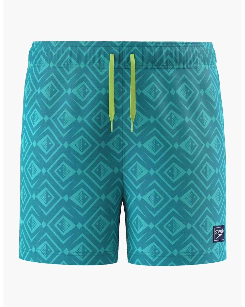 Speedo Blue Volley Geometric Swim Shorts for men