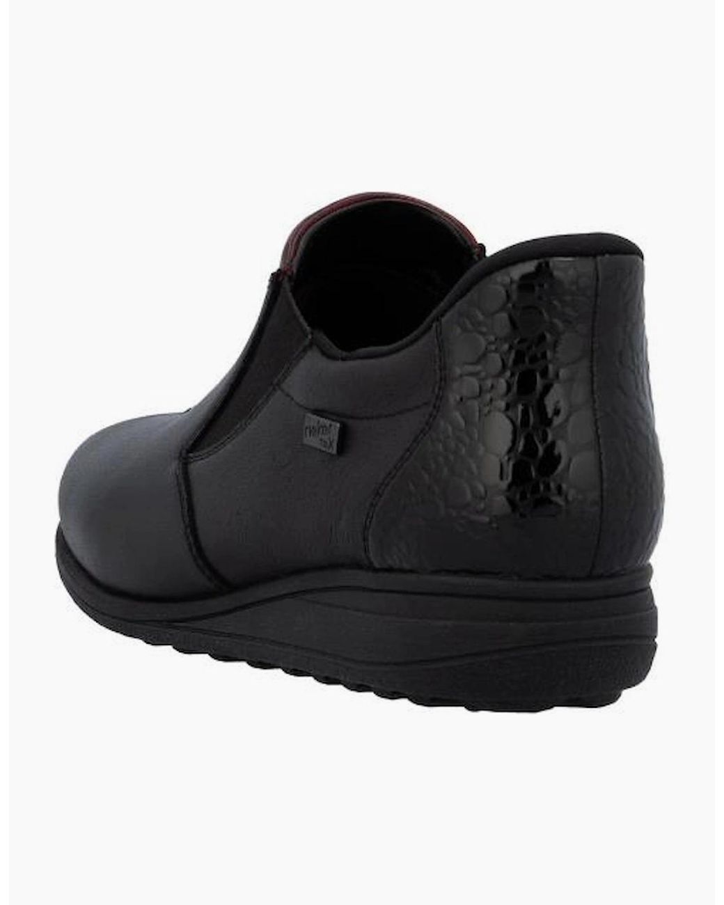 Rieker Black Ladies Shoes 47253-00