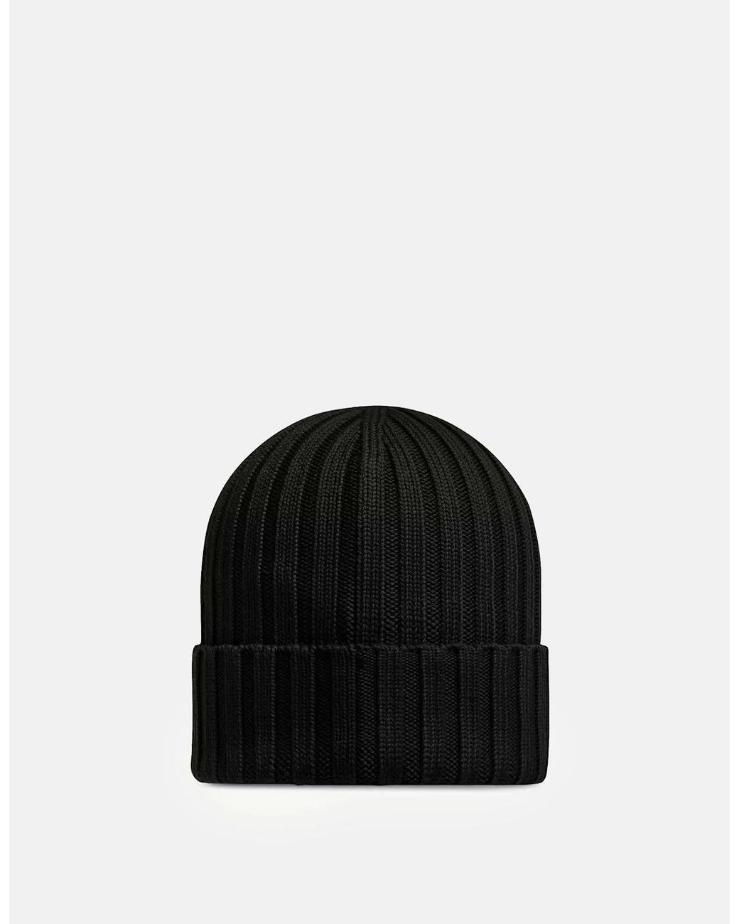 Moncler Black Archive Logo Hat
