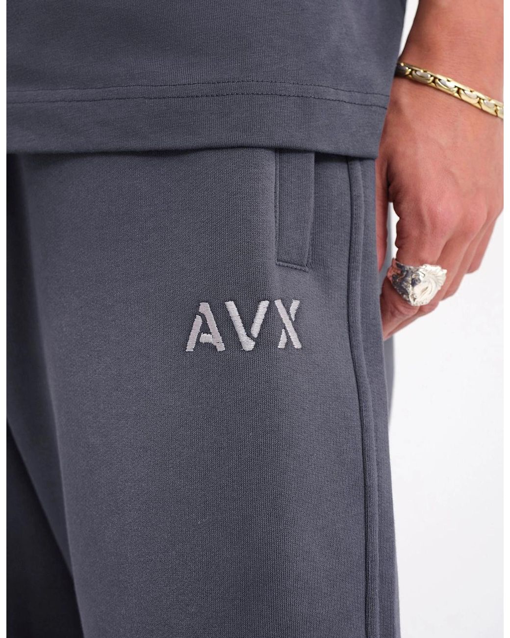 AVX Blue Fleet Jogger Short for men