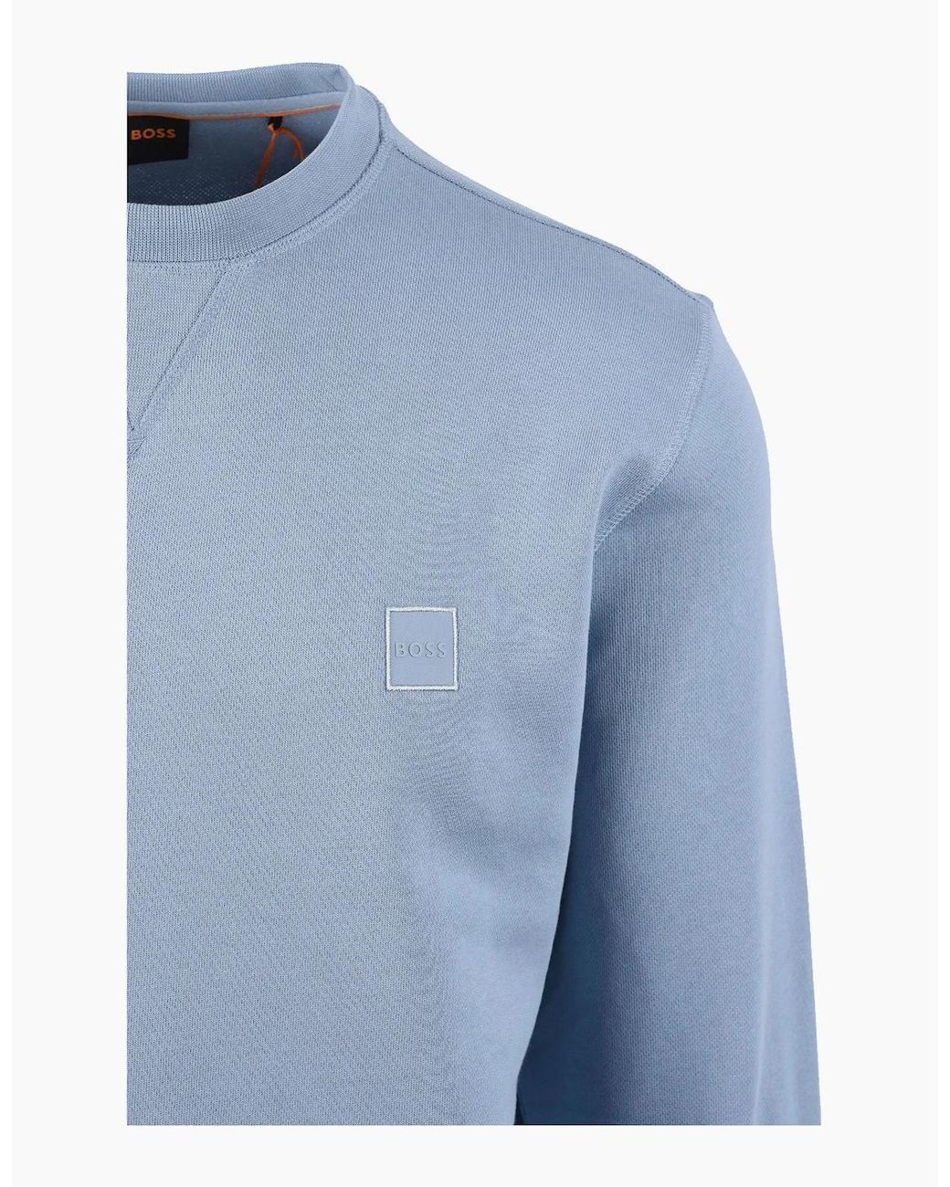 Boss Blue Boss Boss Westart Sweatshirt for men
