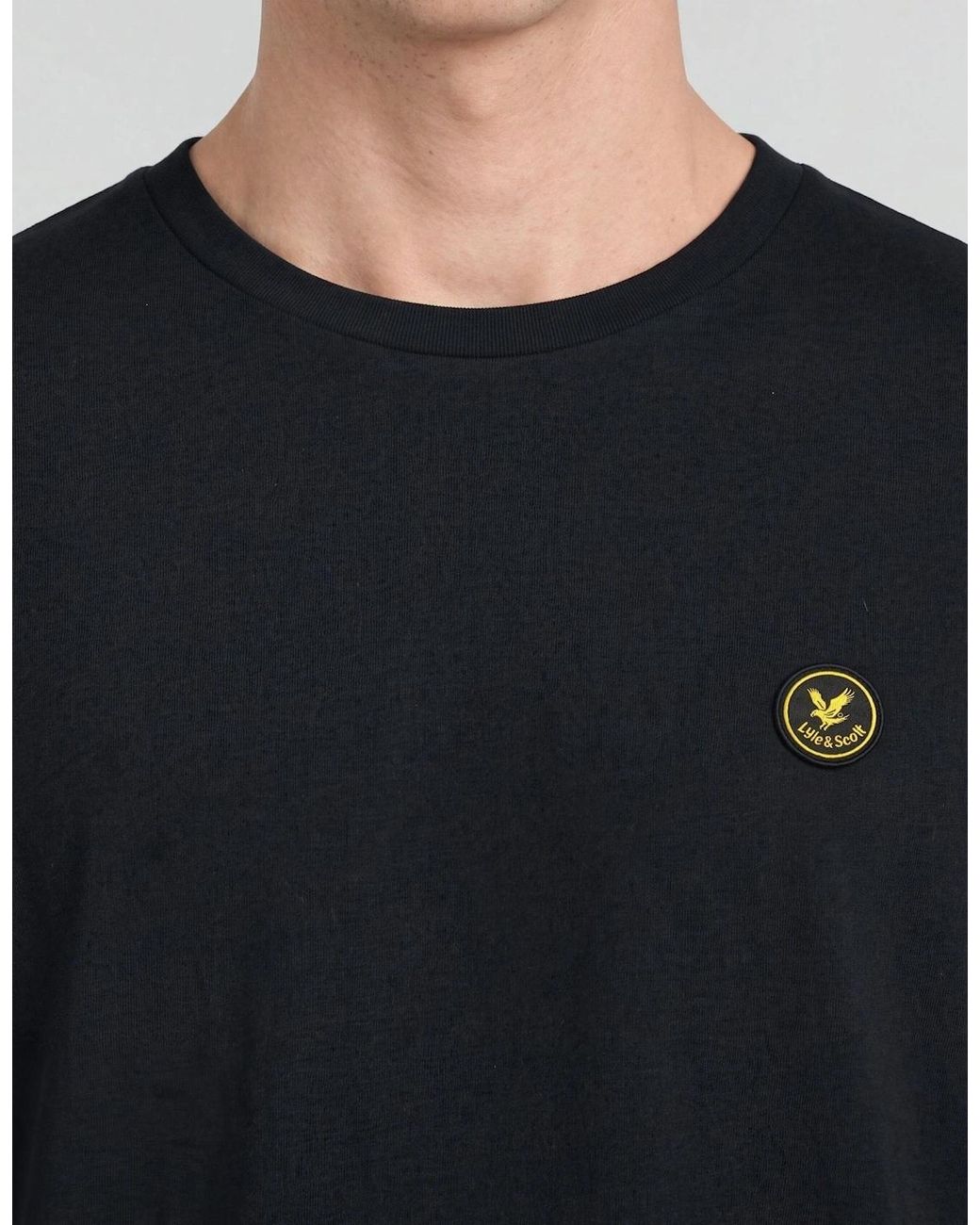 Lyle & Scott Black Archive Cotton T-Shirt for men