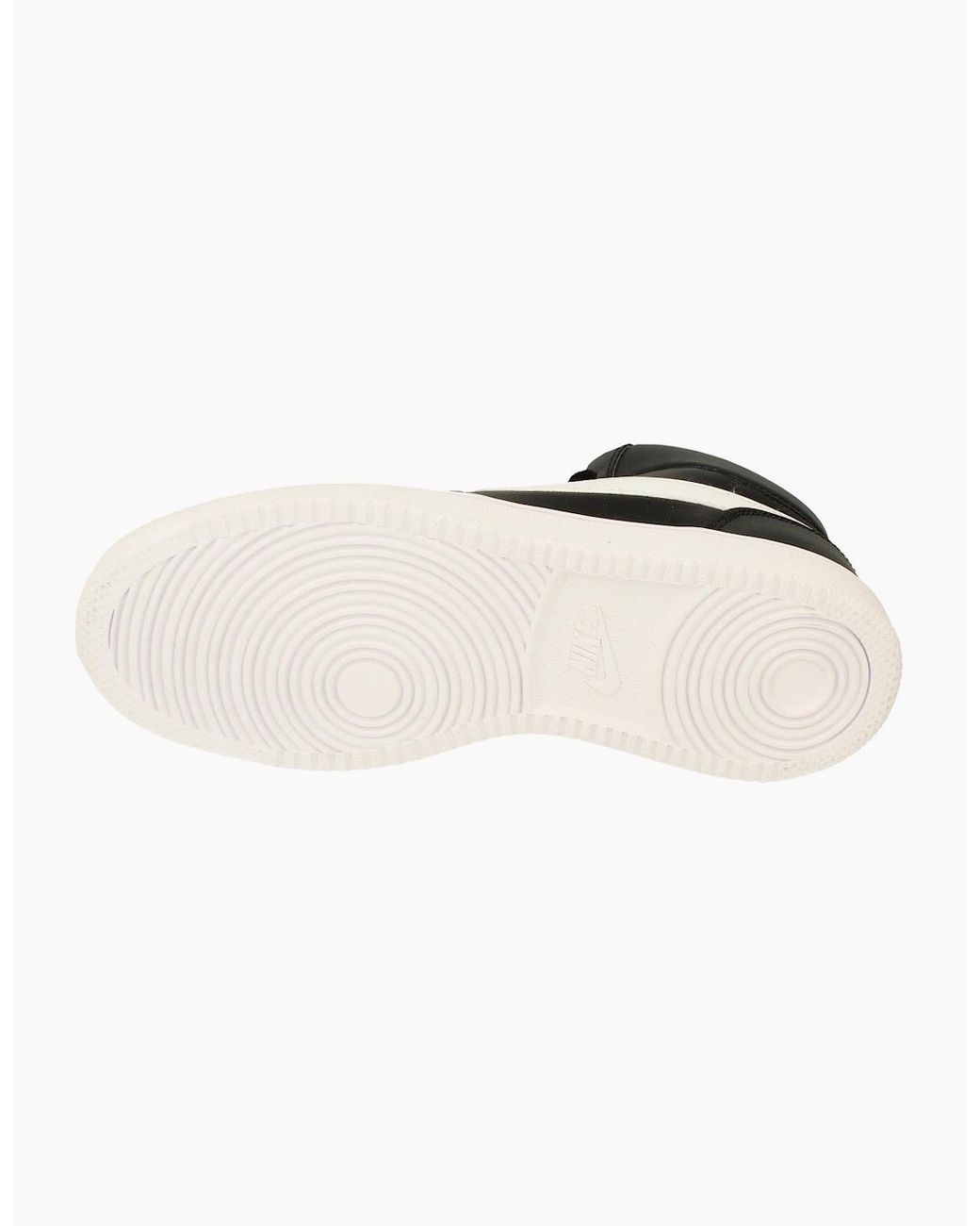 Nike Black Ebernon Mid Trainers Aq1773 002 for men