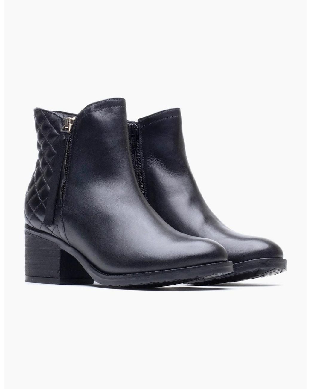 Hush Puppies Blue Halia Ankle Boots