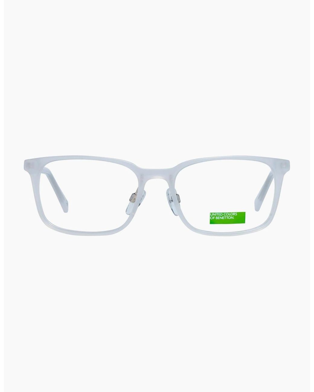 Benetton White Optical Frame Beo1030 856 53 for men