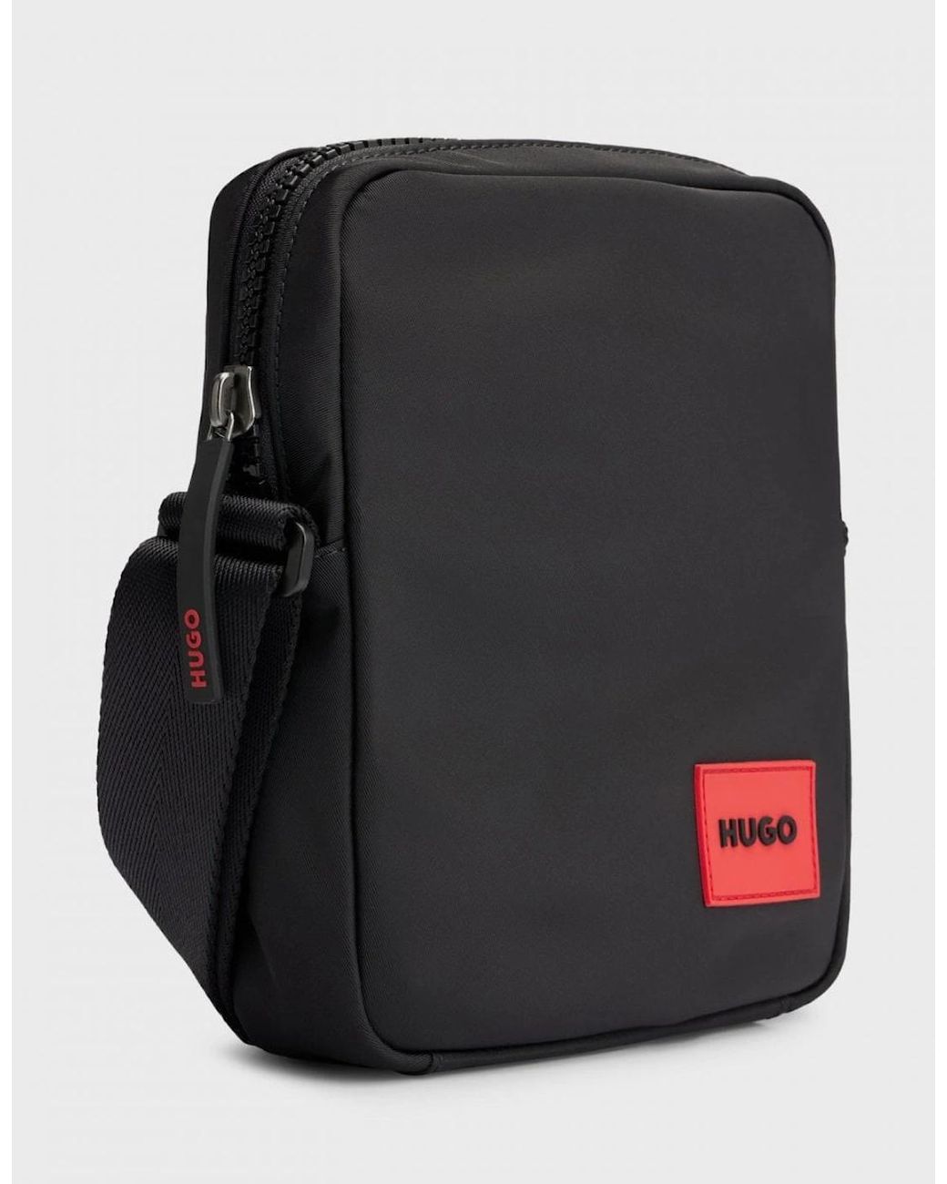 Boss Black Hugo Ethon 2.0N Reporter Bag With Logo Patch for men