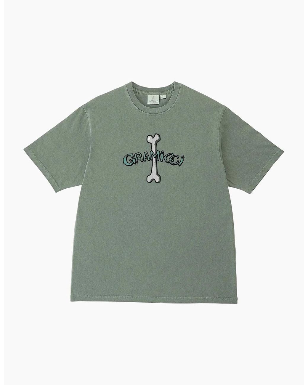 Gramicci Green Bone Pigment Dyed T-Shirt