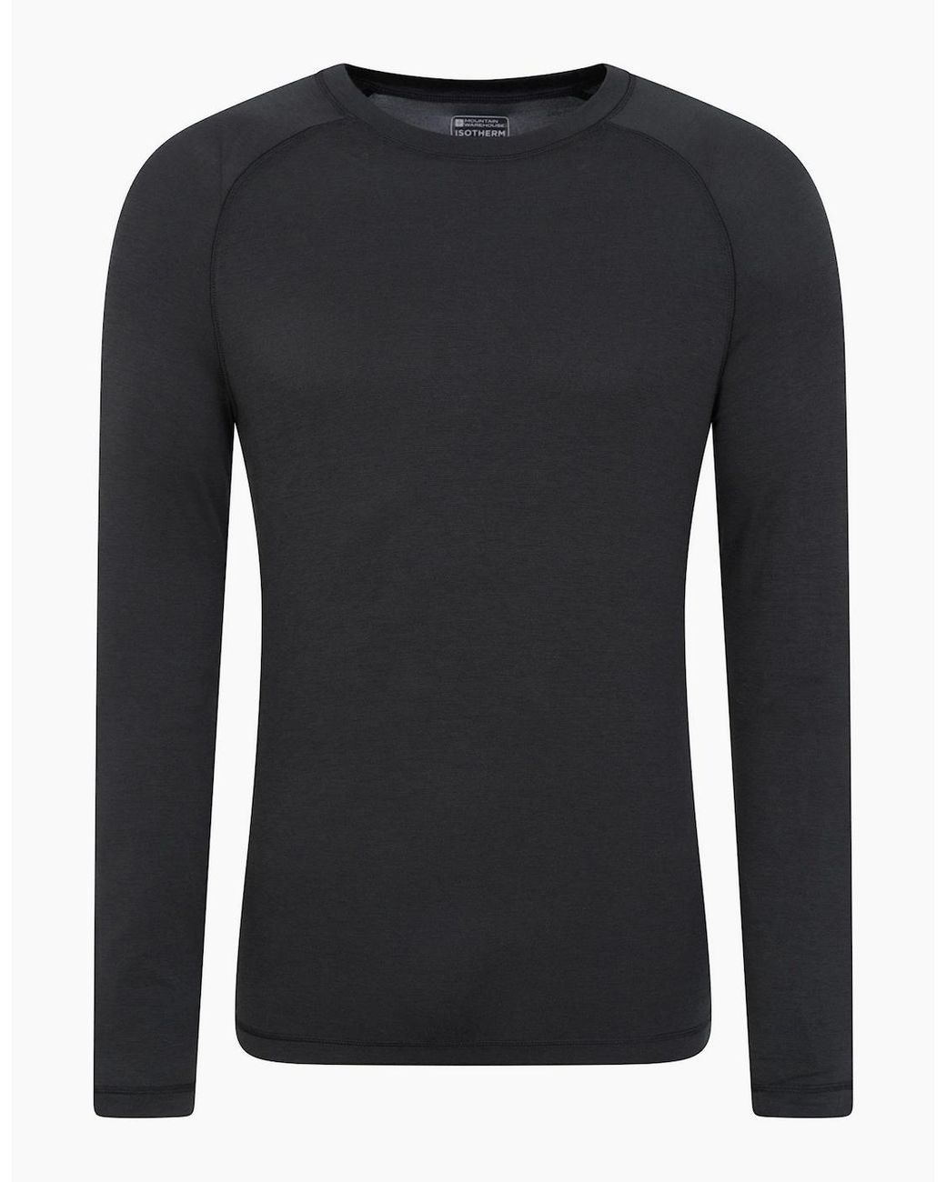 Mountain Warehouse Black Keep The Heat Thermal Top for men