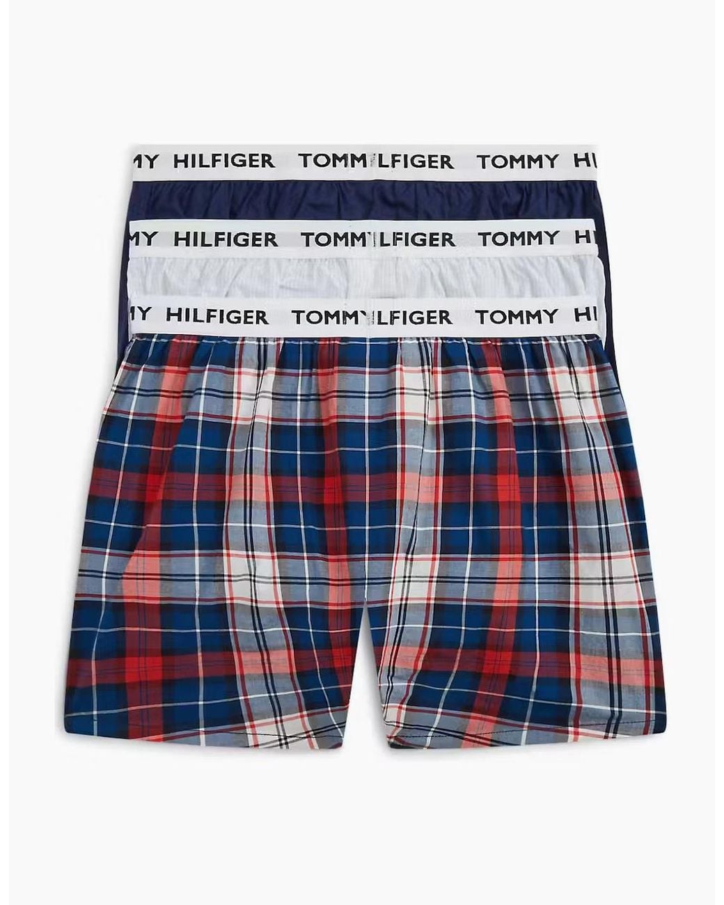 Tommy Hilfiger Blue Woven Boxer Boxer Shorts Multicoloured for men