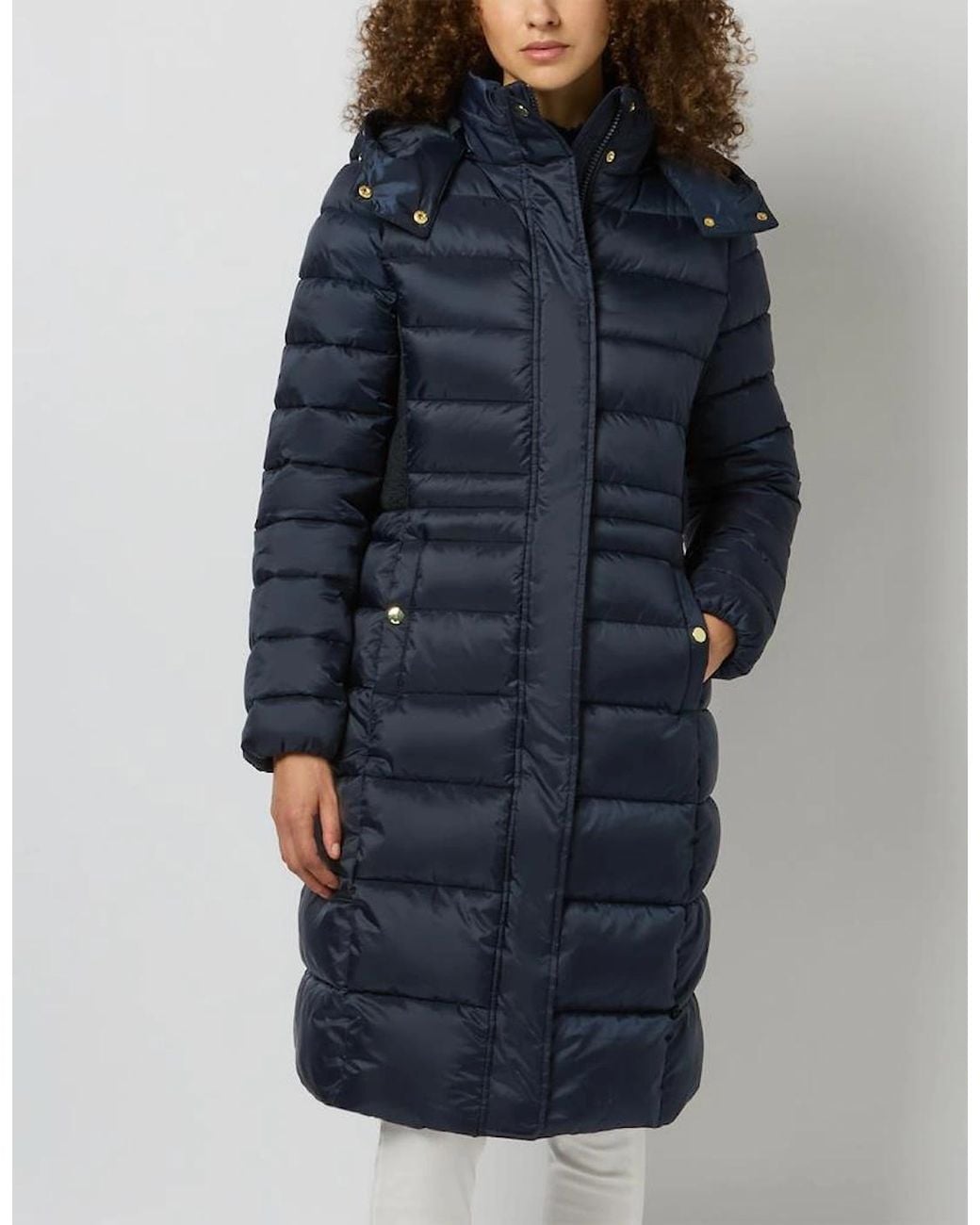 Joules Blue Windborough Longline Jackets