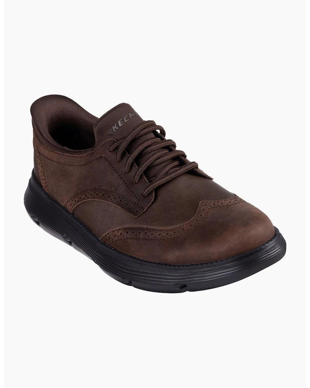 Skechers Brown Garza Sully Shoes for men