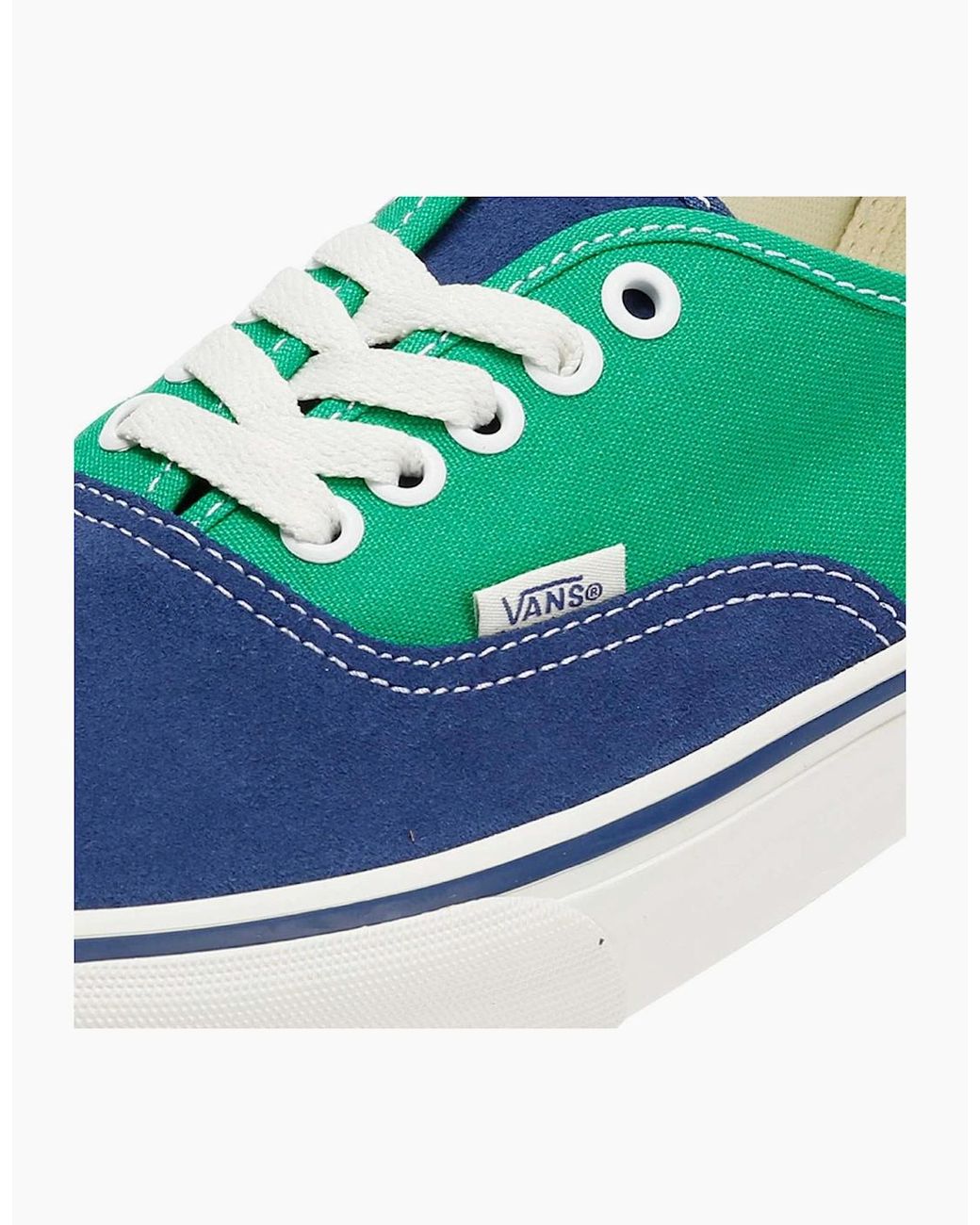 Vans Green Authentic Primary Trainers