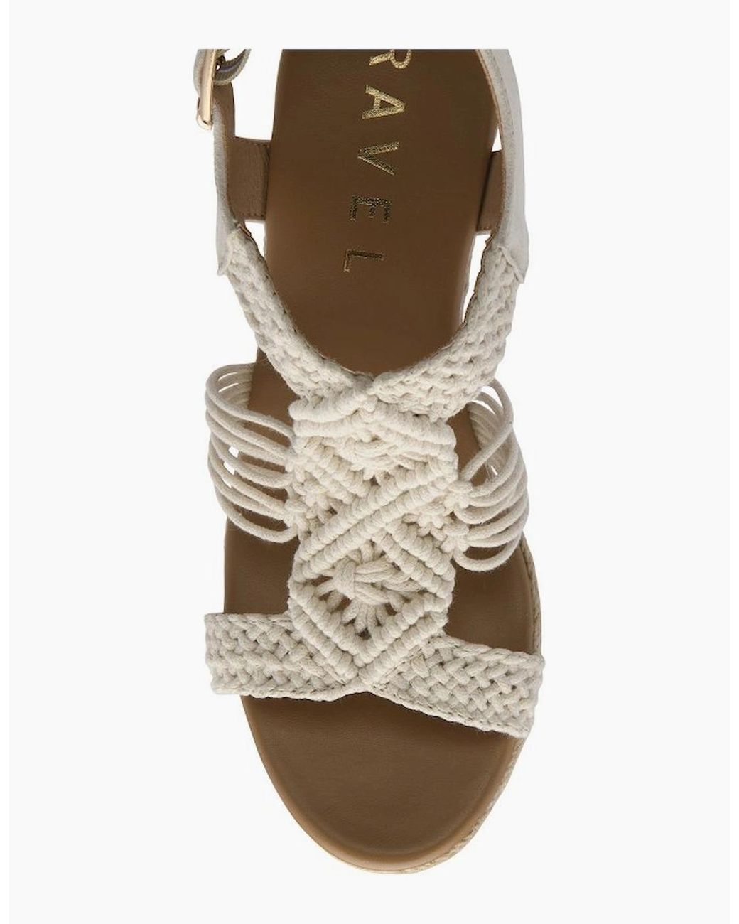 Ravel Metallic Kennley Wedge Sandals