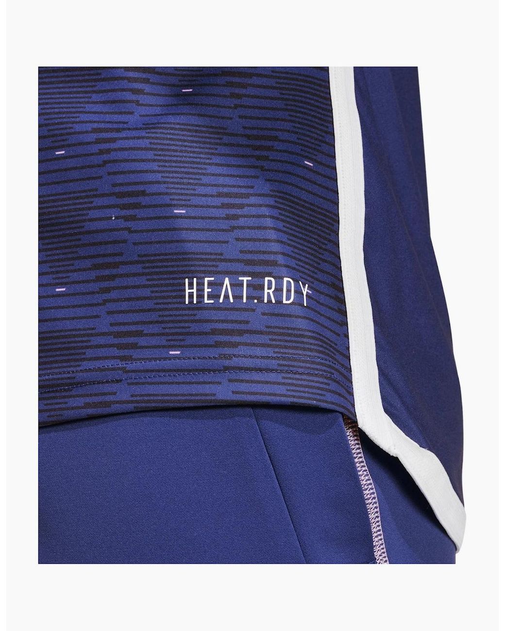 Adidas Blue F Hb Jersey W Gym Top