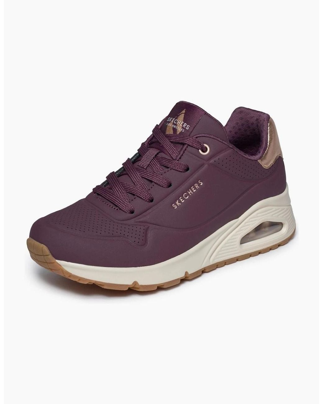 Skechers Purple Uno Golden Air Trainers