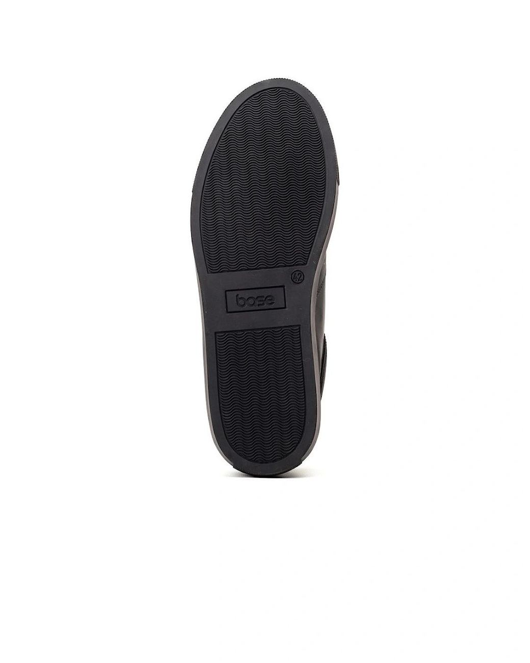 Base London Black Dalston Wallabe Shoes for men