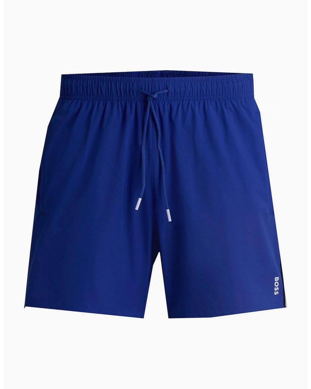 Boss Blue Iconic Swim Shorts for men