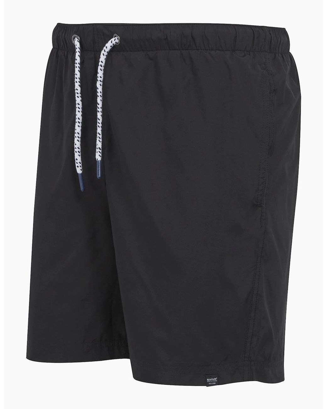 Regatta Black Mackleyna Swim Shorts for men