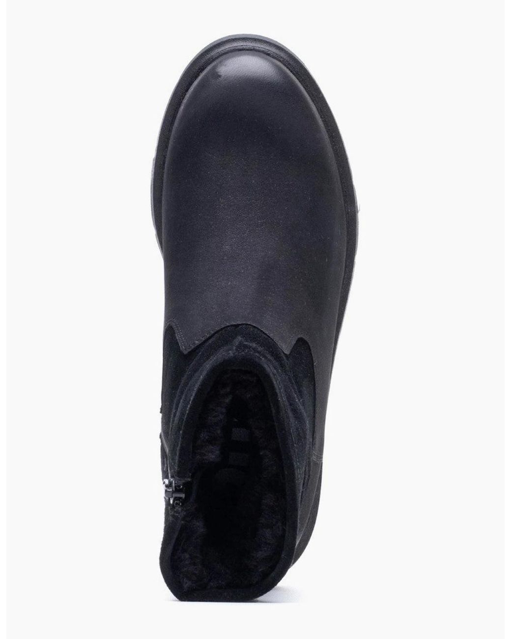 Hush Puppies Blue Charlotte Boot Ankle Boots