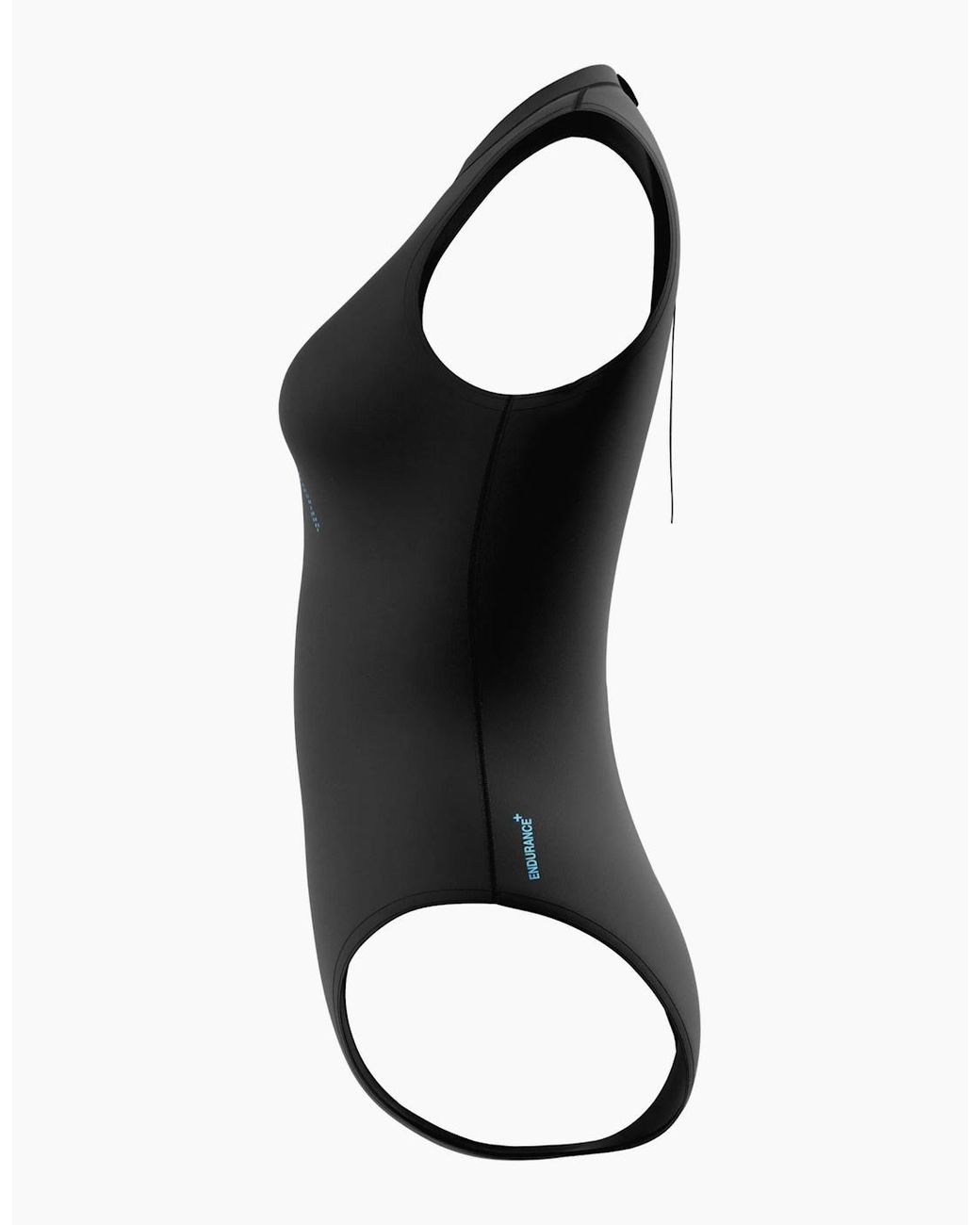 Speedo Black Ladies Hydrasuit Solid One Piece Swimsuit