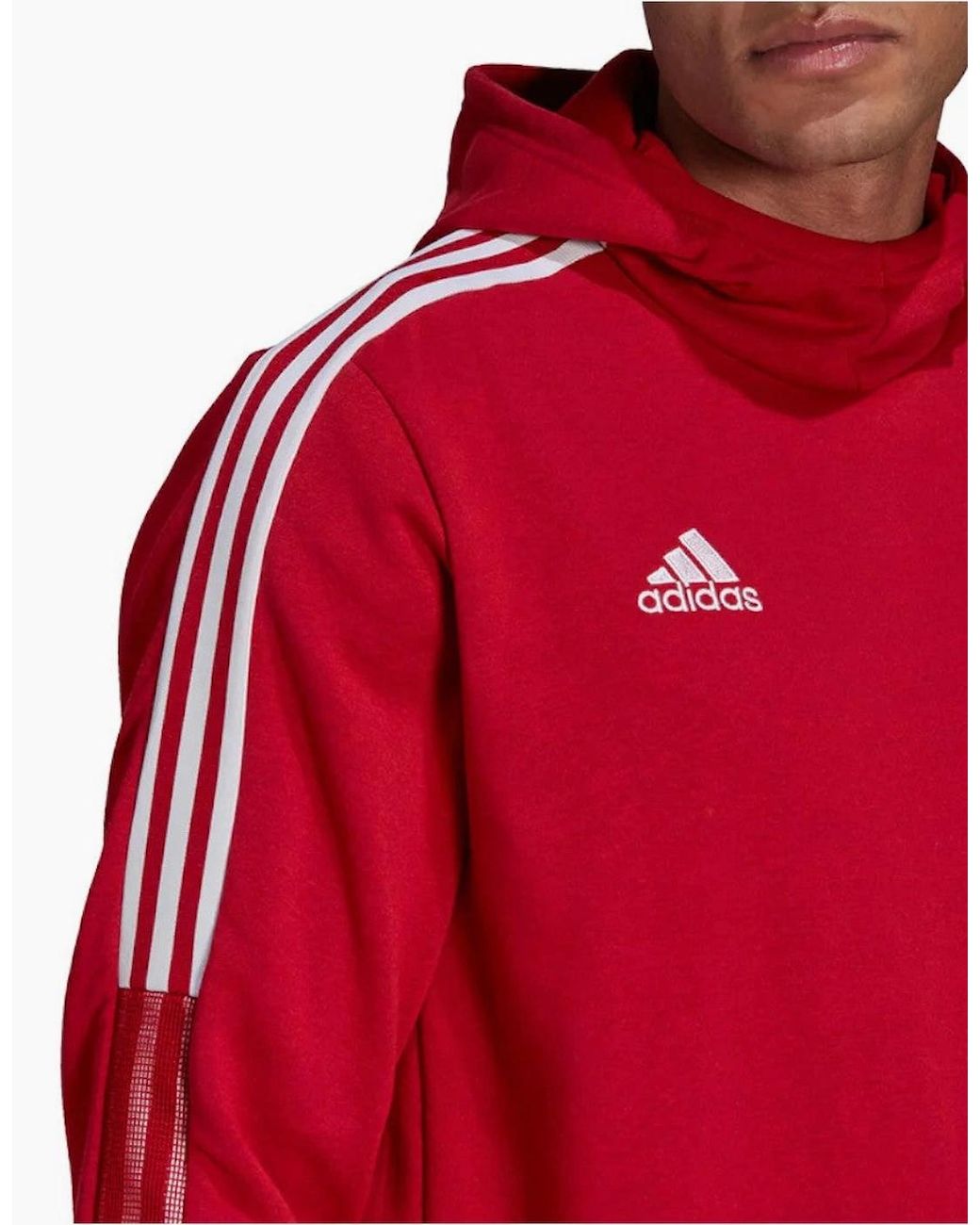Adidas Red Tiro 21 Hoodie for men