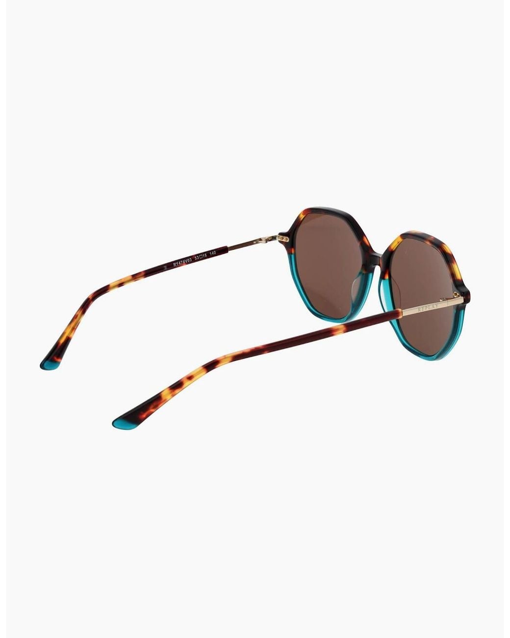 Replay Brown Sunglasses Ry474V 03S 53
