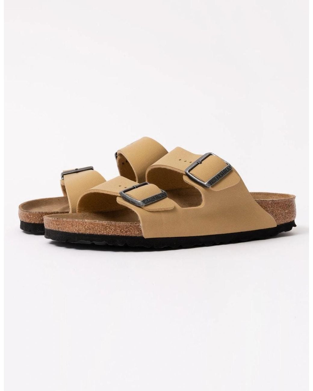 Birkenstock Arizona Brown Birkibuc Sandals