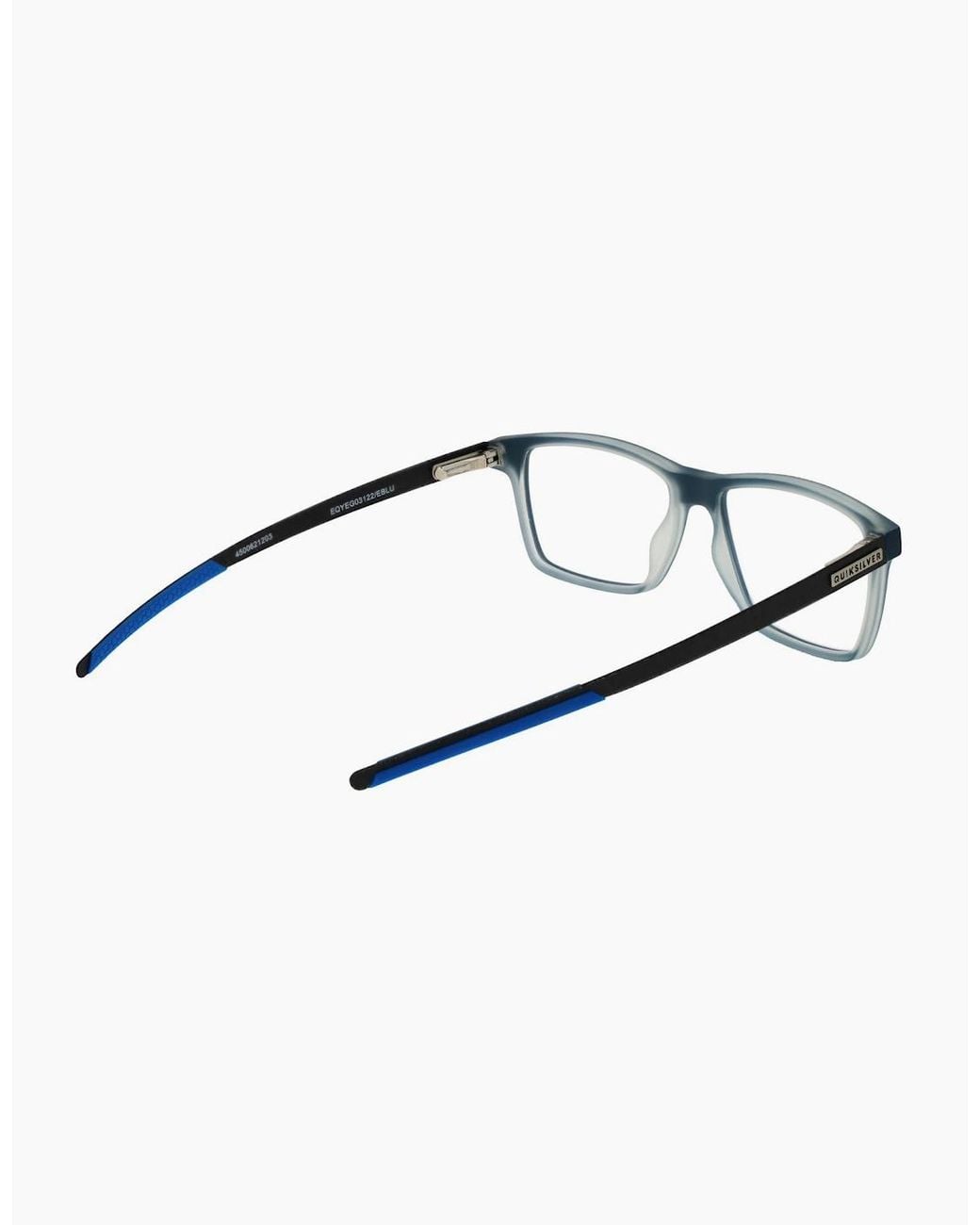 Quiksilver Blue Optical Frame Eqyeg03122 Eblu Vulcan for men