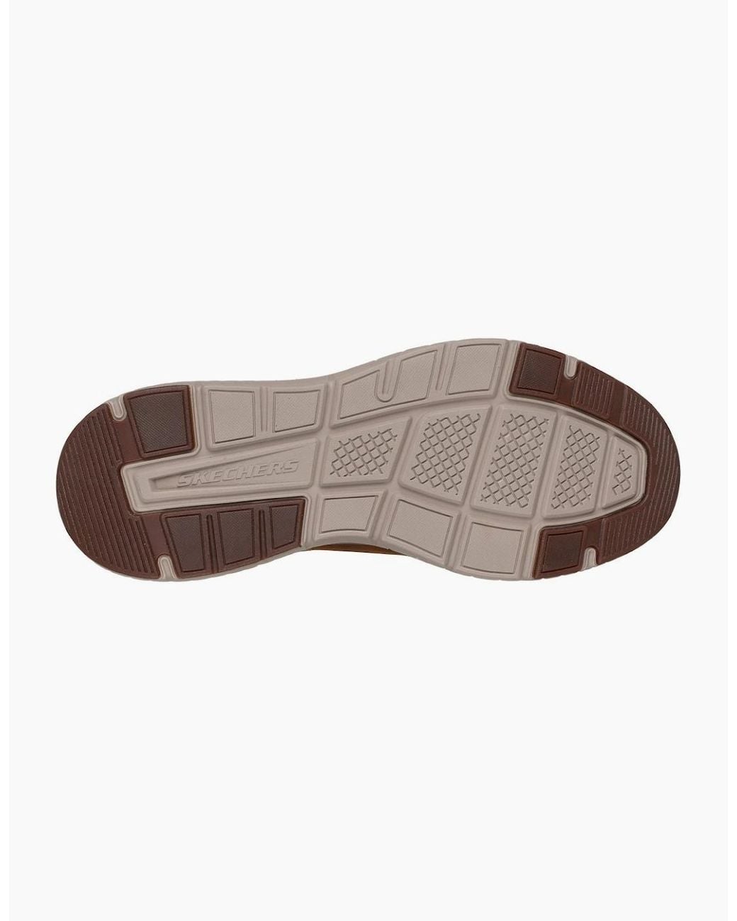 Skechers Brown Arch Fit Crosser Ronaldo Trainers for men