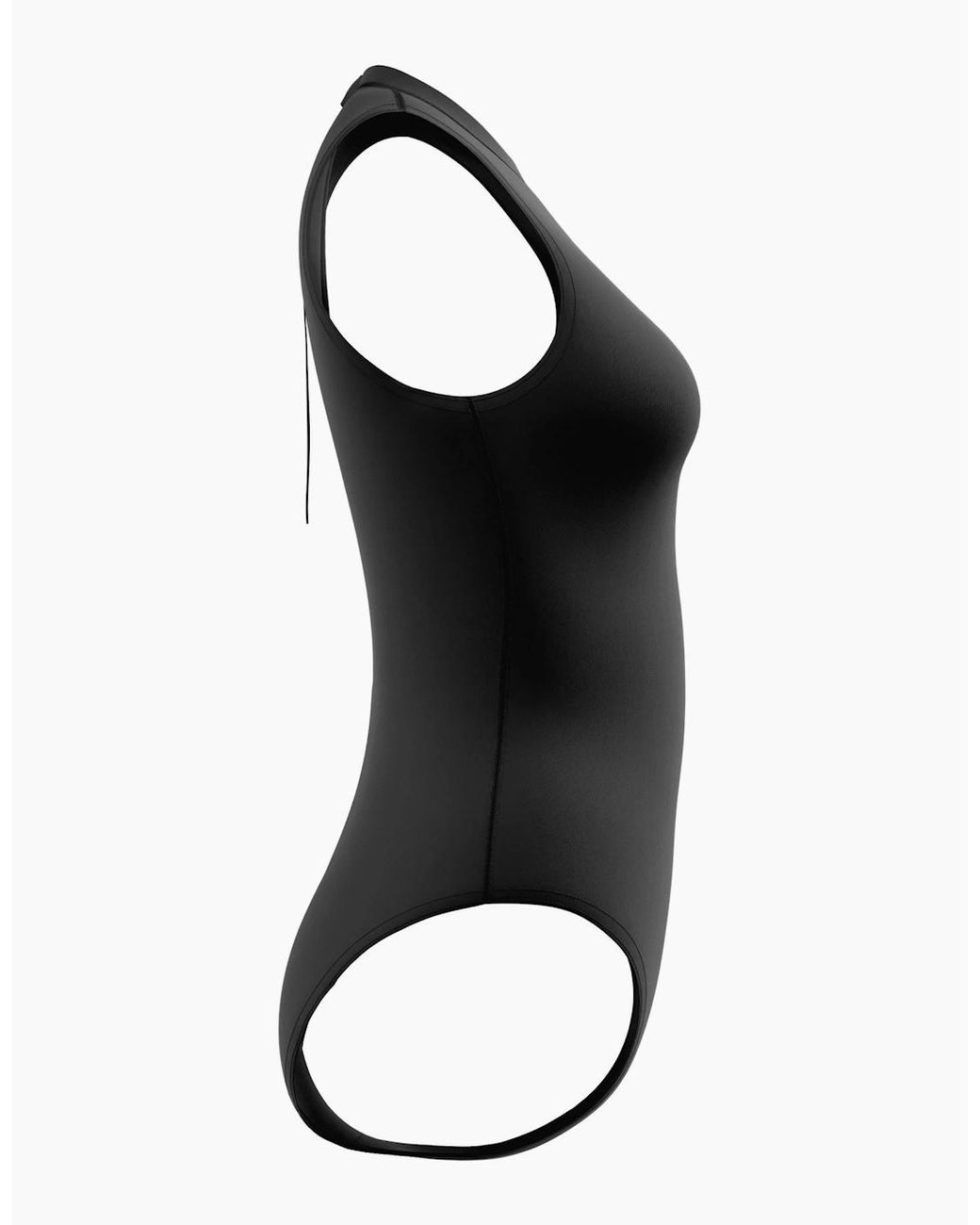 Speedo Black Ladies Hydrasuit Solid One Piece Swimsuit