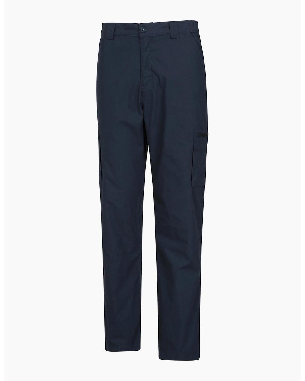Mountain Warehouse Blue Trek Ii Cargo Trousers for men