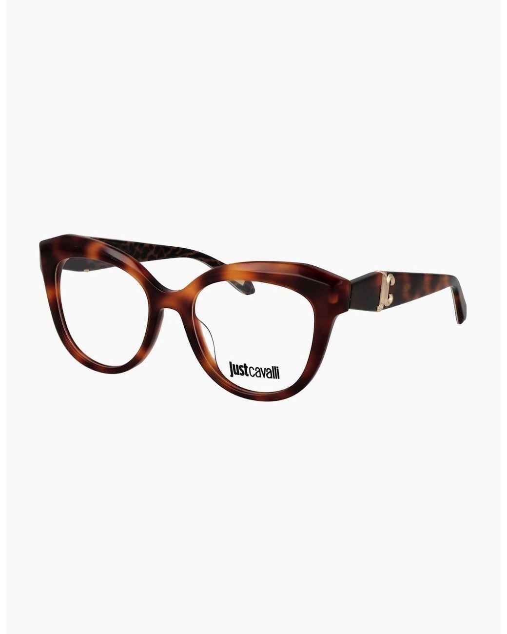 Just Cavalli Brown Optical Frame Vjc118 752Y 51
