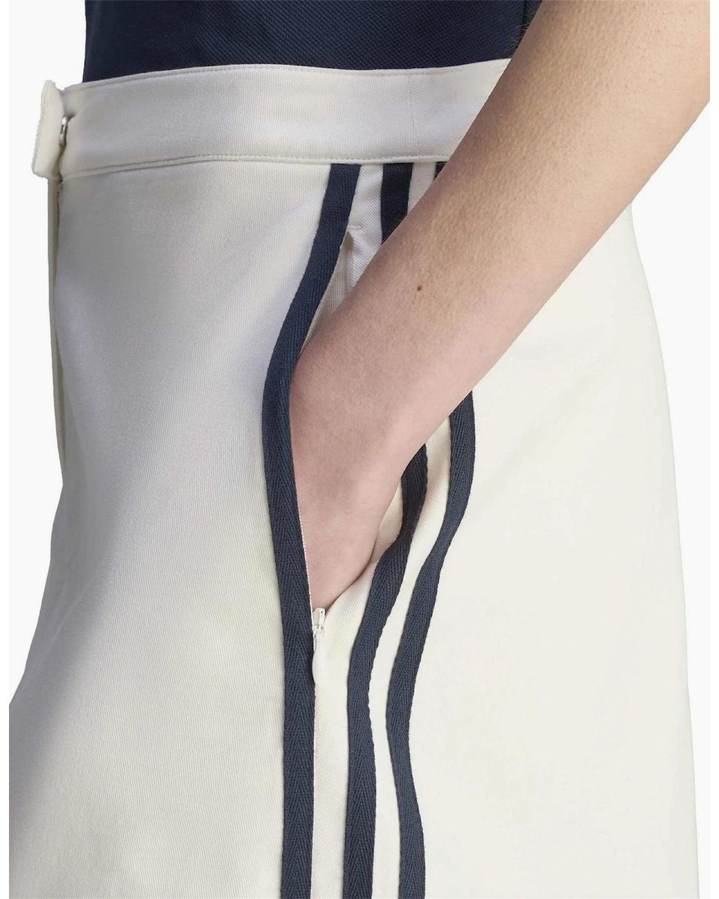 Adidas Originals White Sporty & Rich Skirt