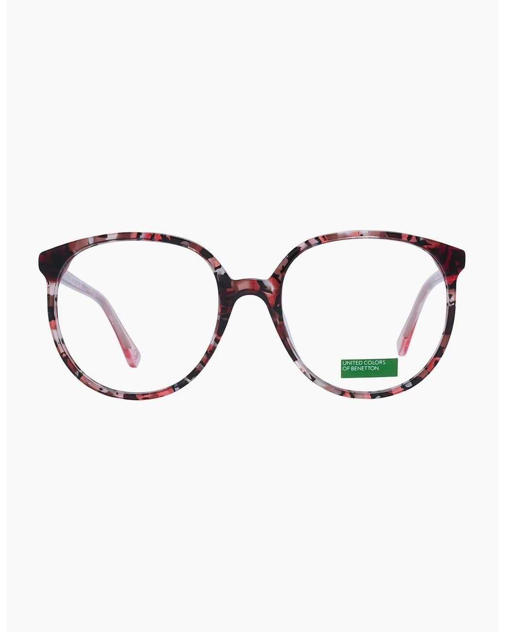 Benetton Red Optical Frame Beo1074 281 60