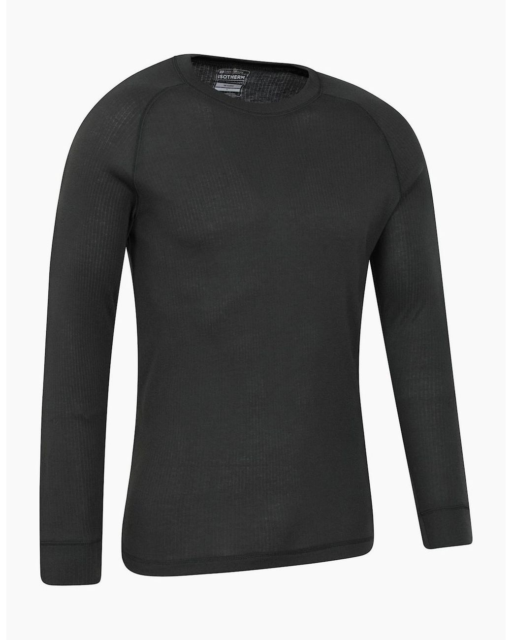 Mountain Warehouse Black Talus Base Layer Top (Pack Of 2) for men
