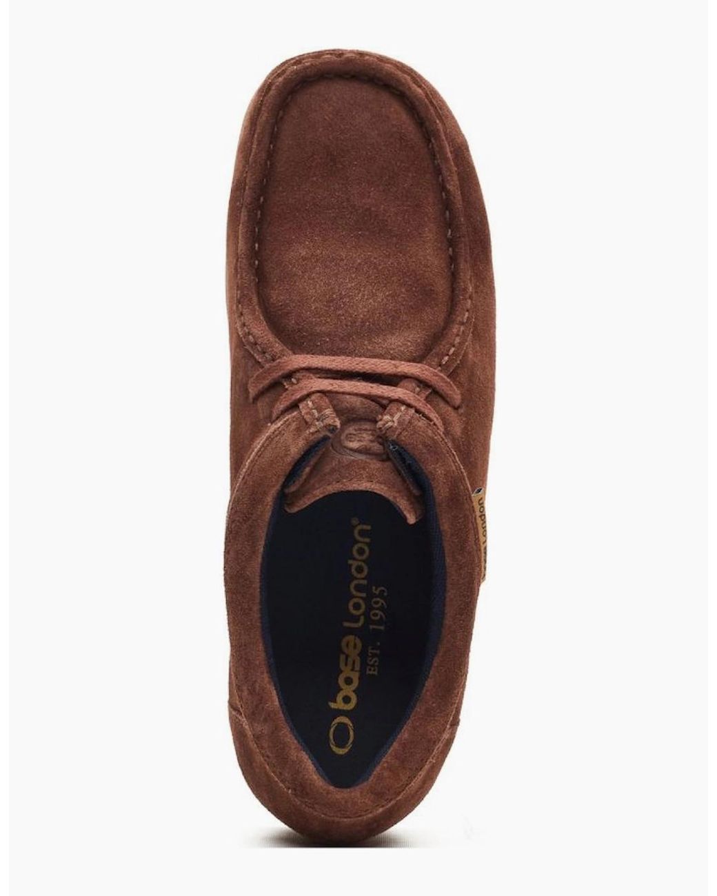 Base London Brown Koko Wallabe Shoes for men