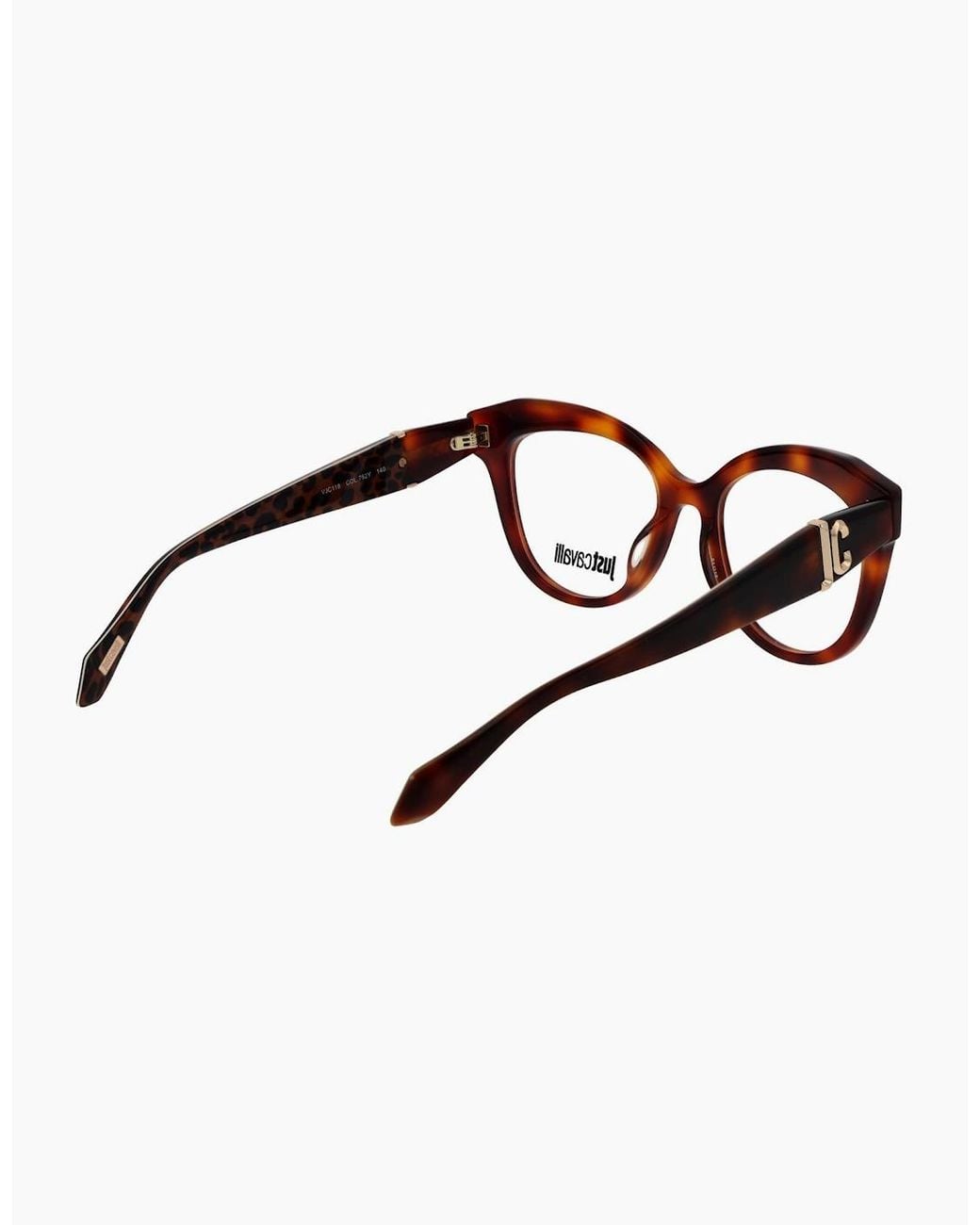Just Cavalli Brown Optical Frame Vjc118 752Y 51